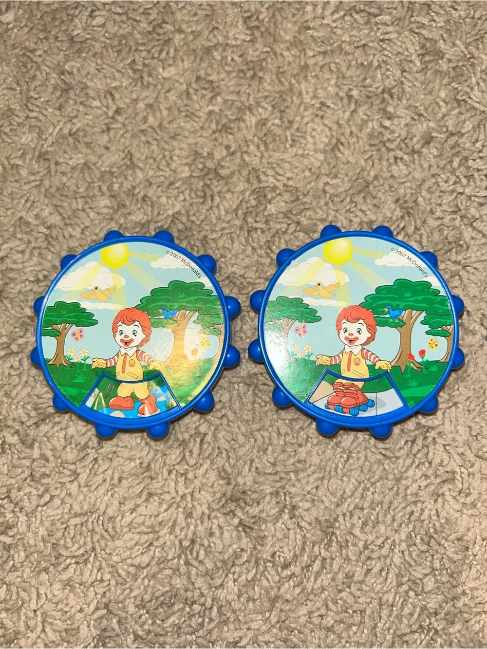 Vintage 2000s Fast Food Premium Toy Bundle Lot (5 Pieces)